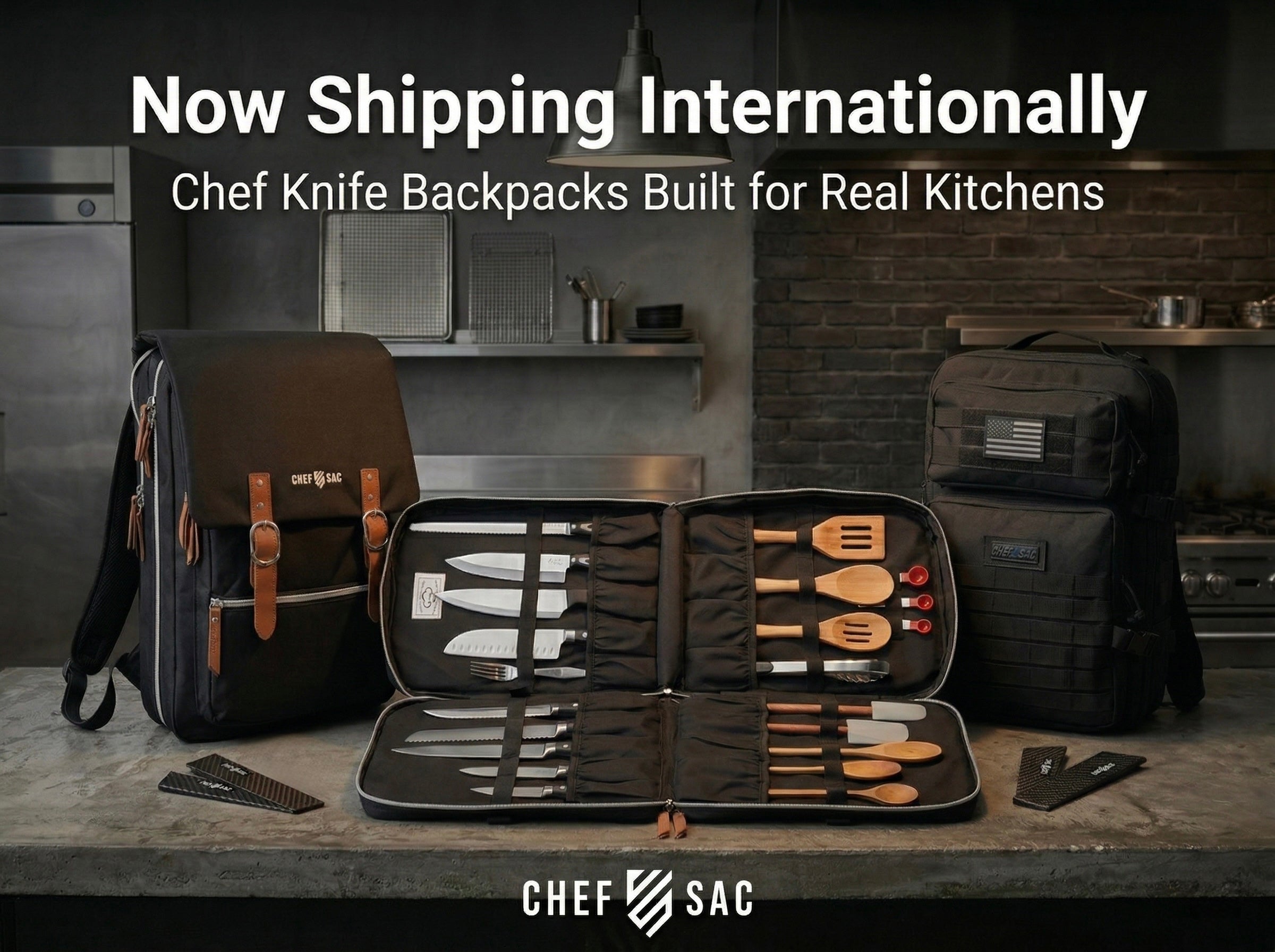 Chef Sac Now Ships Worldwide: International Delivery Available for Chefs Everywhere