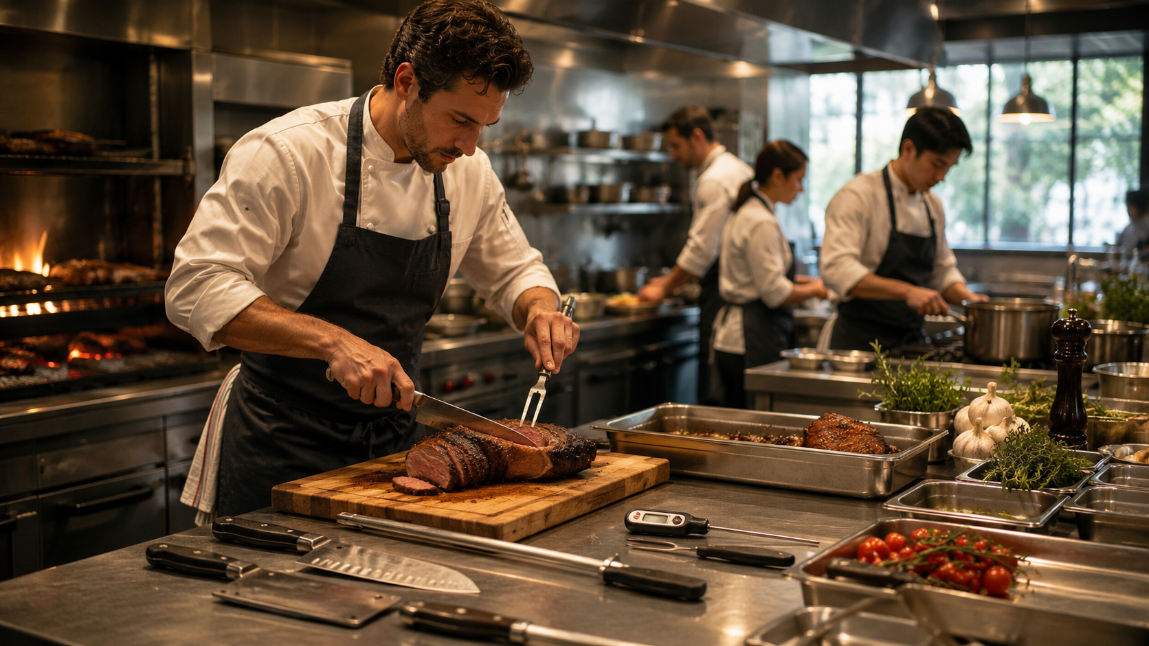 Decoding Professional Kitchens: The Rotisseur Station | Chef Sac