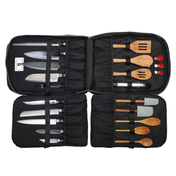 Artisanal Leather Chef Knife Backpack