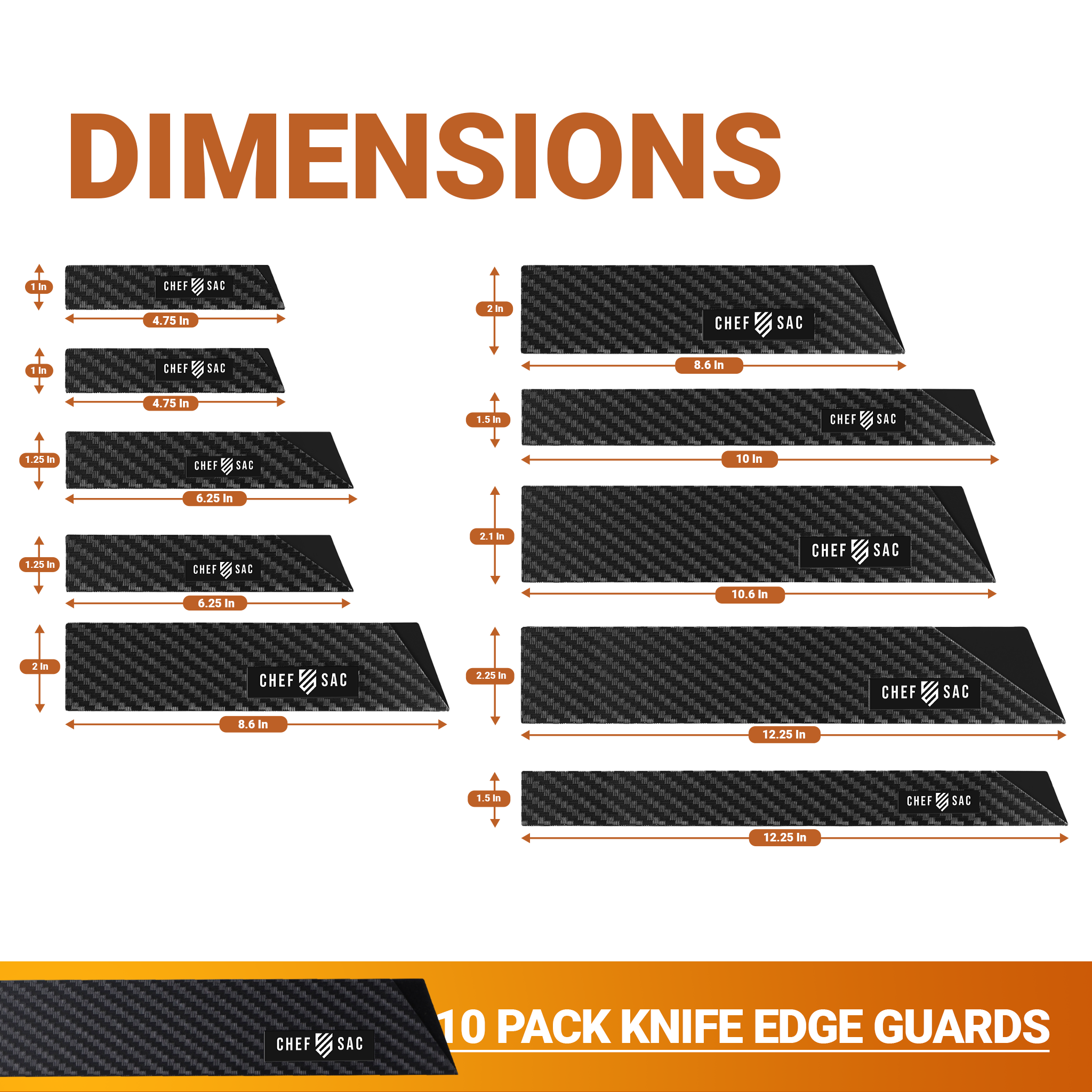 8 Inch Slicer Edge-Guard  Edge guard, Edge protectors, Edges