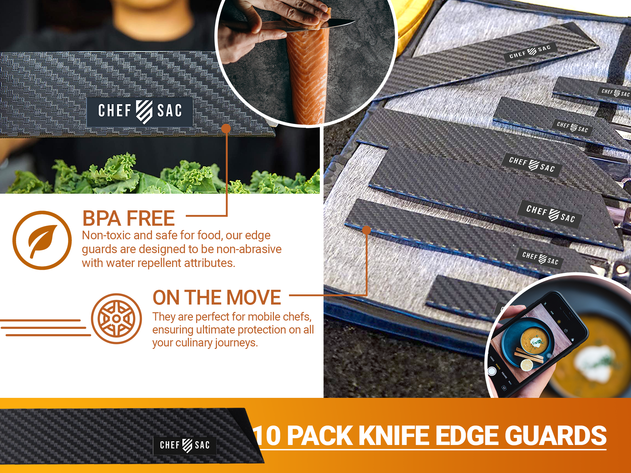 Knife Edge Guard 10-Piece Set