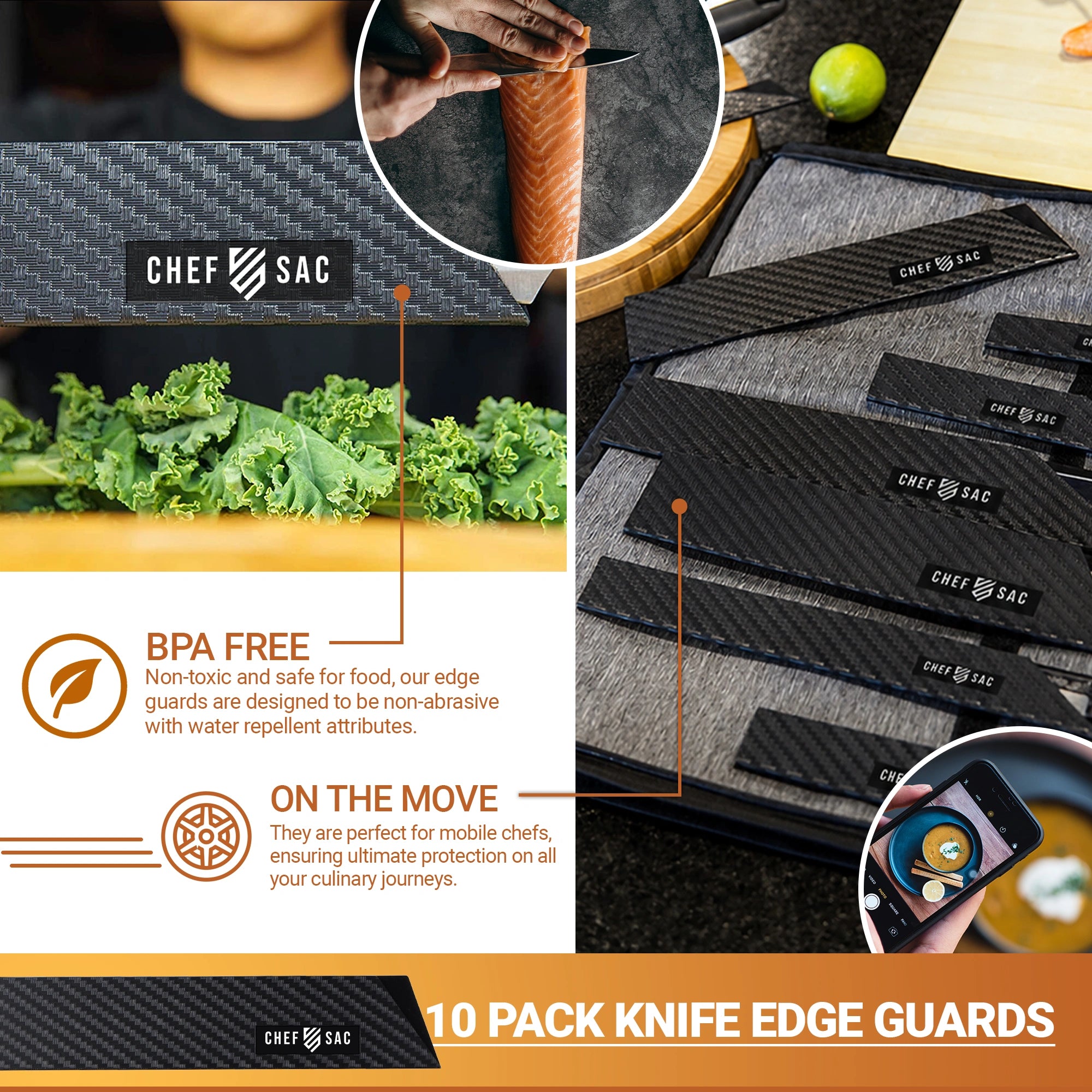 Knife Edge Guard 10-Piece Set