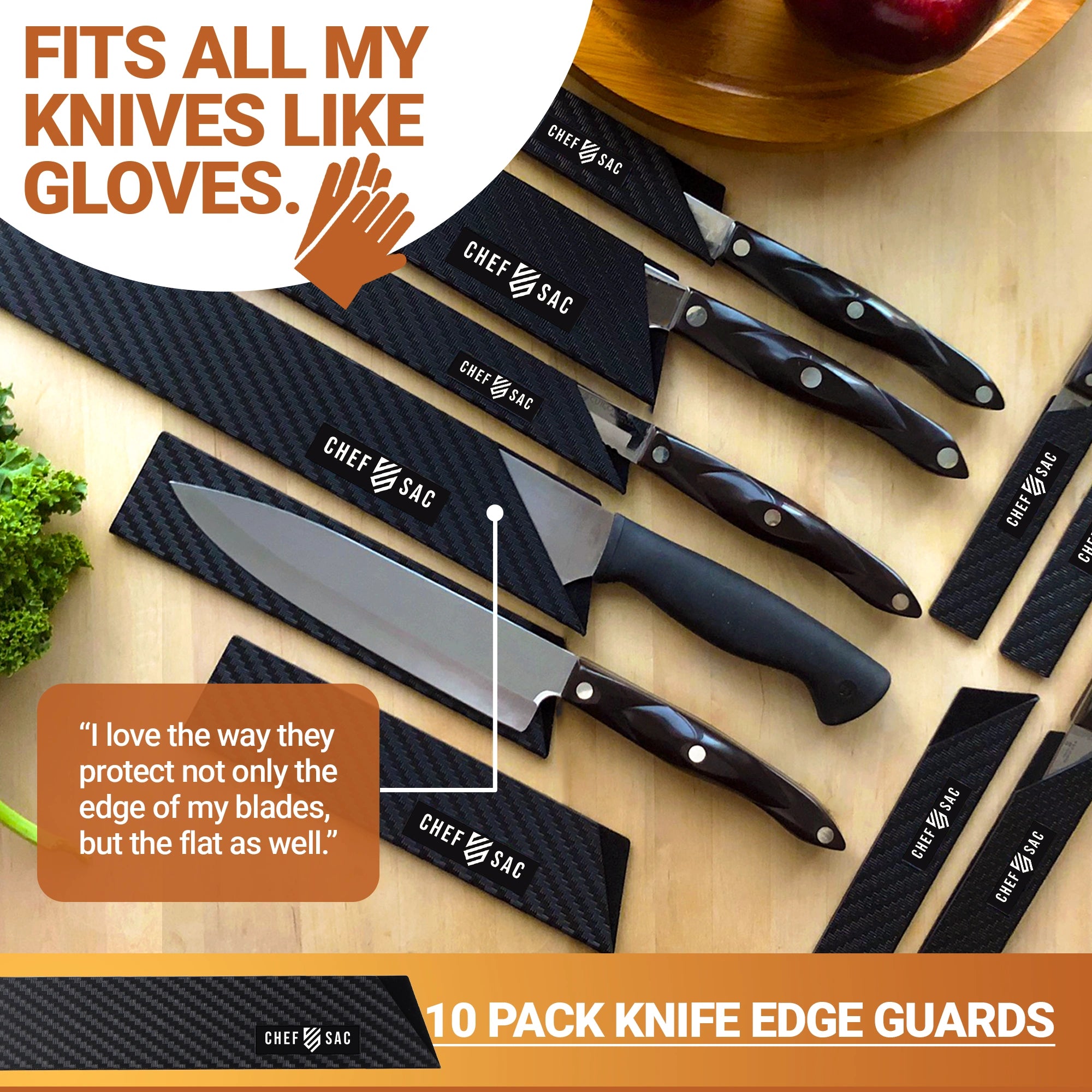 Knife Edge Guard 10-Piece Set