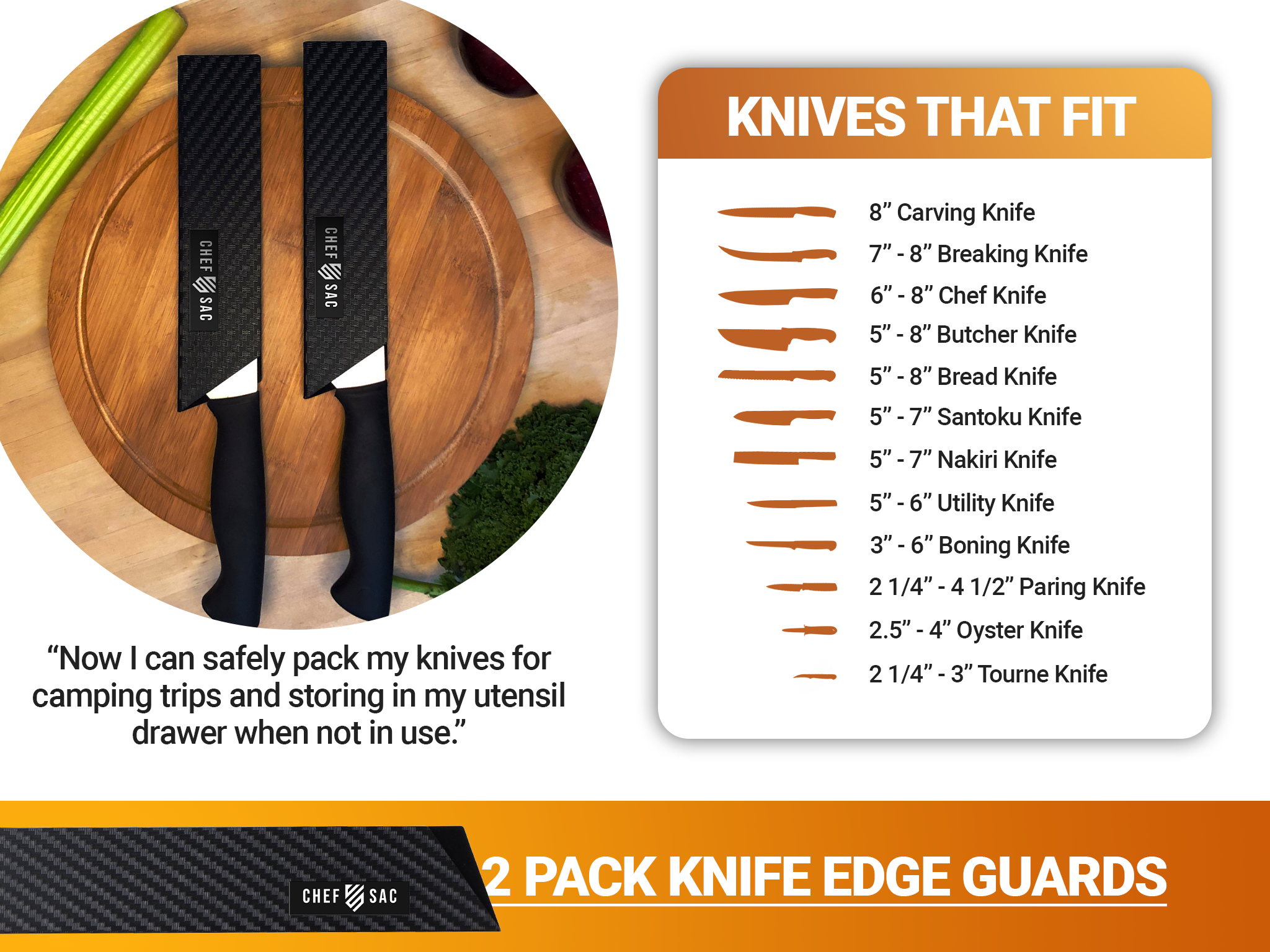 Knife Edge Guards - Shop Our Knife Accessories