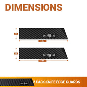 Knife Edge Guard 2-Piece Set (8.5" Blades)