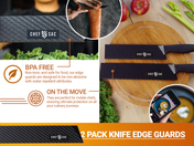 Knife Edge Guard 2-Piece Set (8.5" Blades)