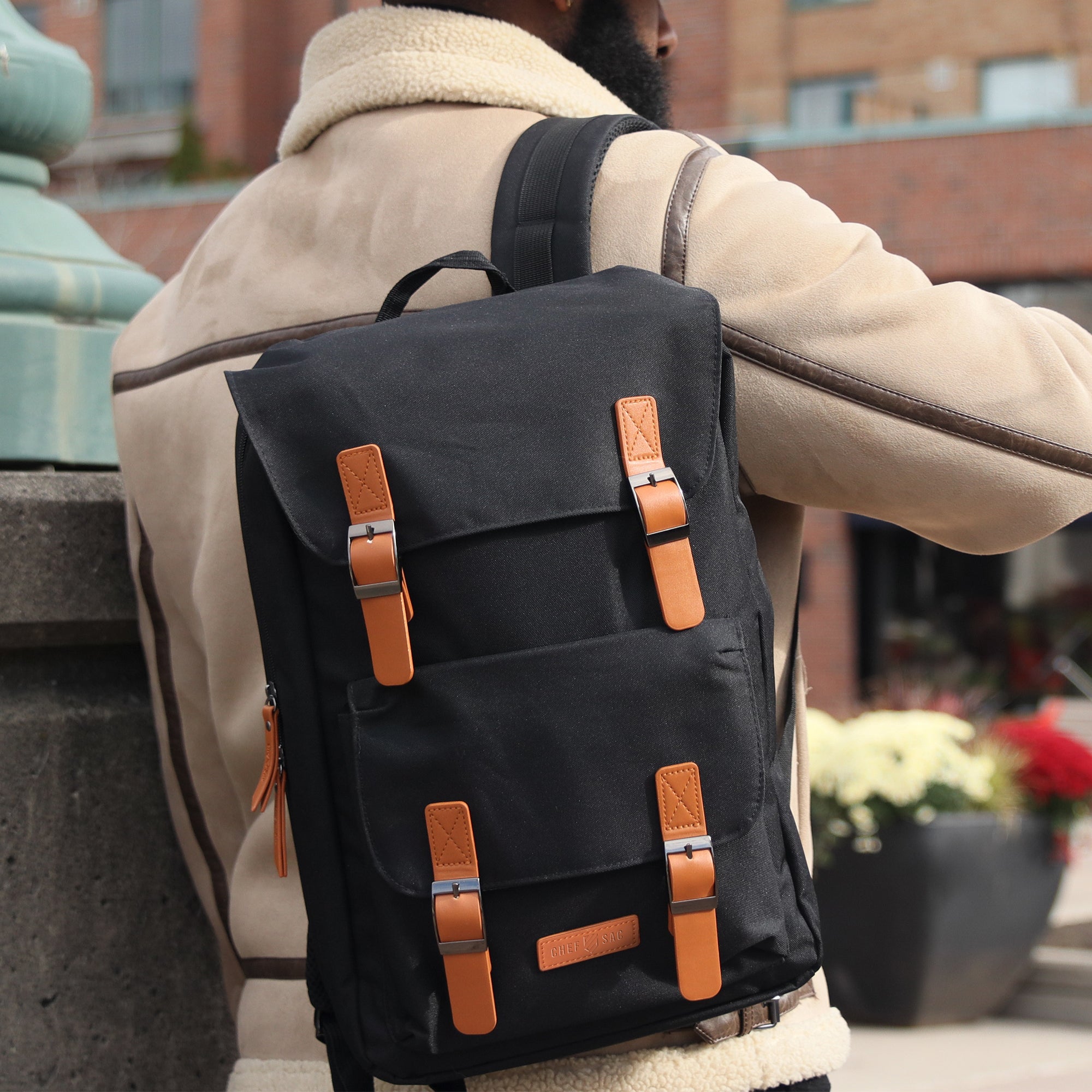 Retro Chef Knife Backpack by Chef Sac