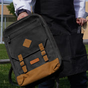 Waxed Canvas Elite Chef Knife Backpack