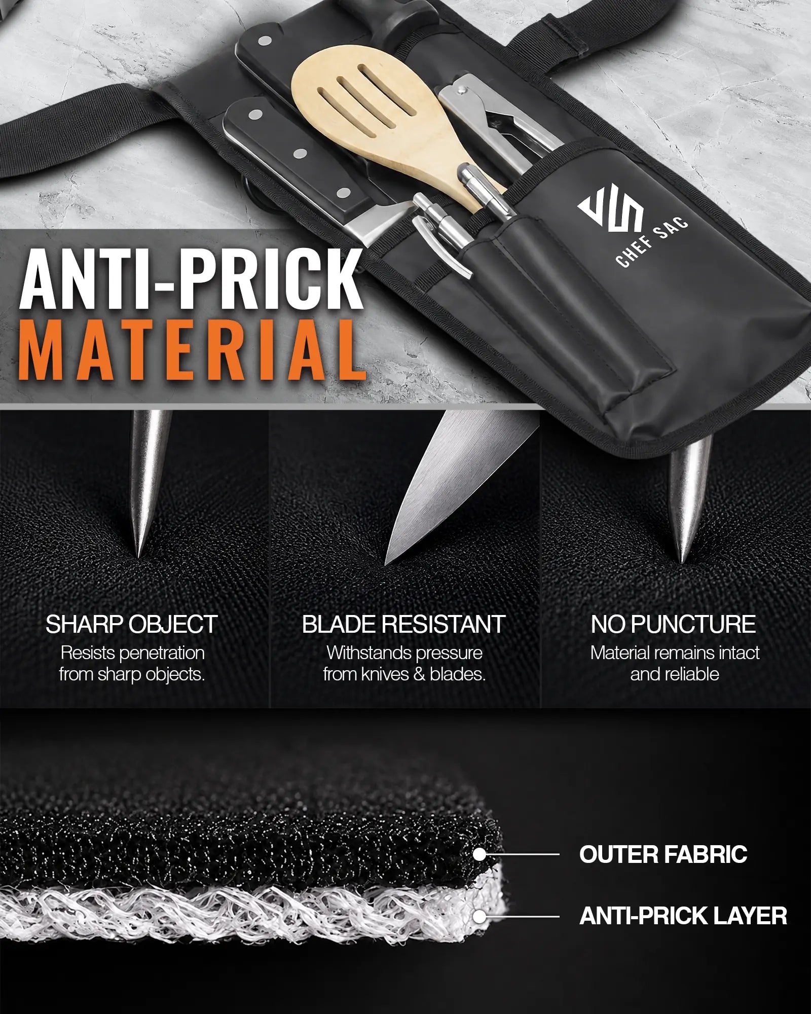 Leather Chef Knife Holster