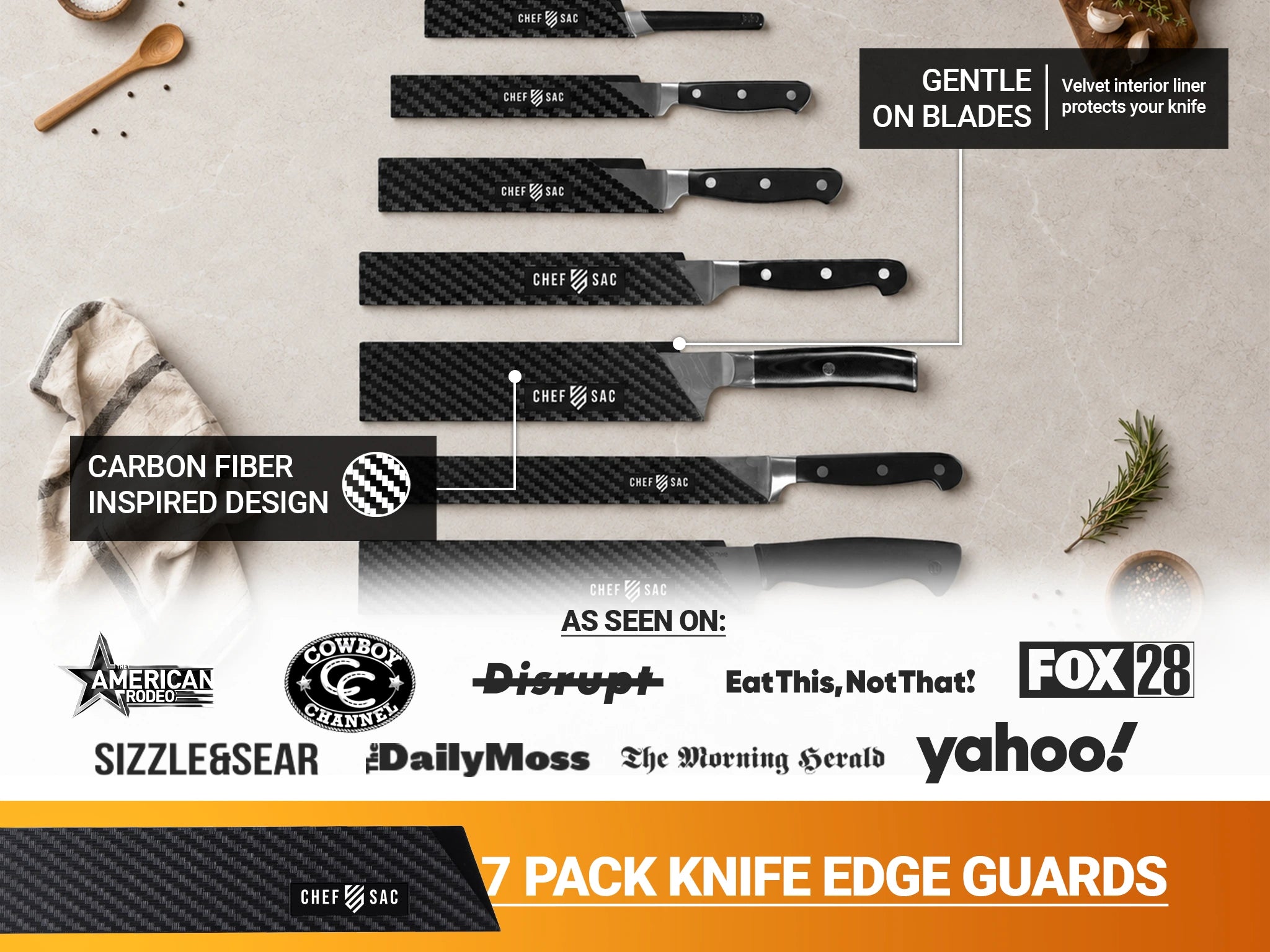 Knife Edge Guard 7-Piece Set