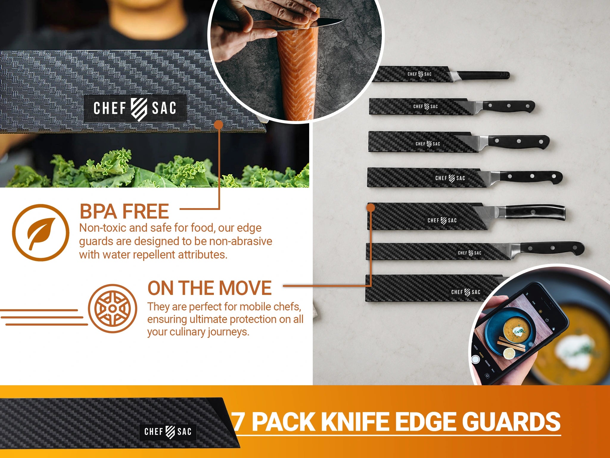 Knife Edge Guard 7-Piece Set