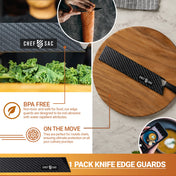 Knife Edge Guard 1-Piece Set (8.5" Blade)