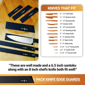 Knife Edge Guard 1-Piece Set (8.5" Blade)