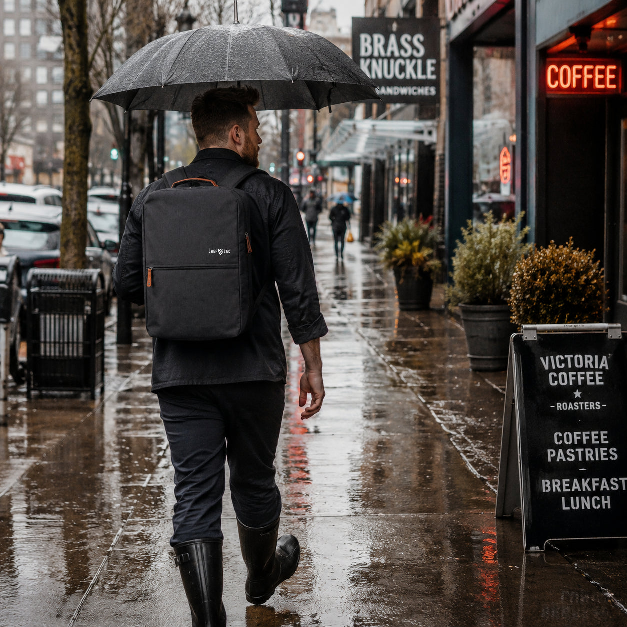 Modern Chef Knife Backpack