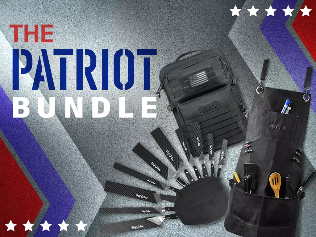 chef sac patriot bundle tactical knife backpack