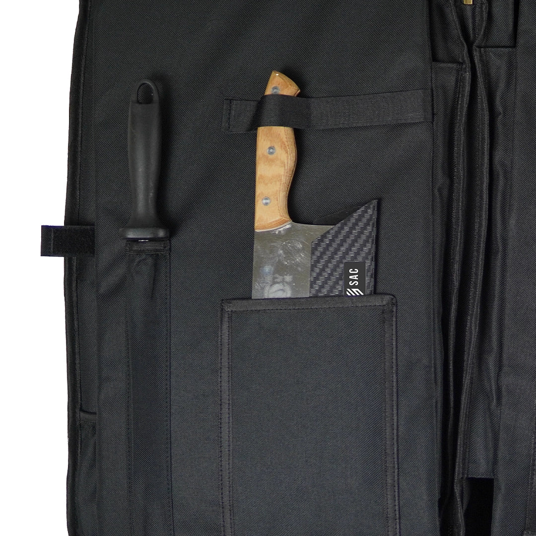 Cleaver and Honing Rod Slot