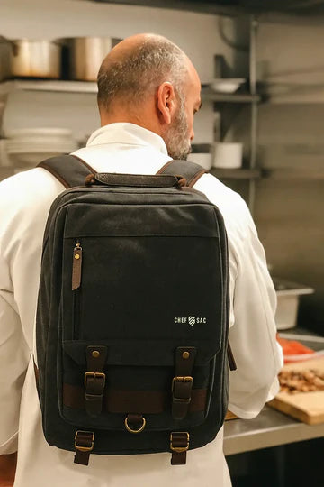 Chef Rucksack Retro Chef Knife Backpack by Chef Sac | Perfect for Culinary Mavericks