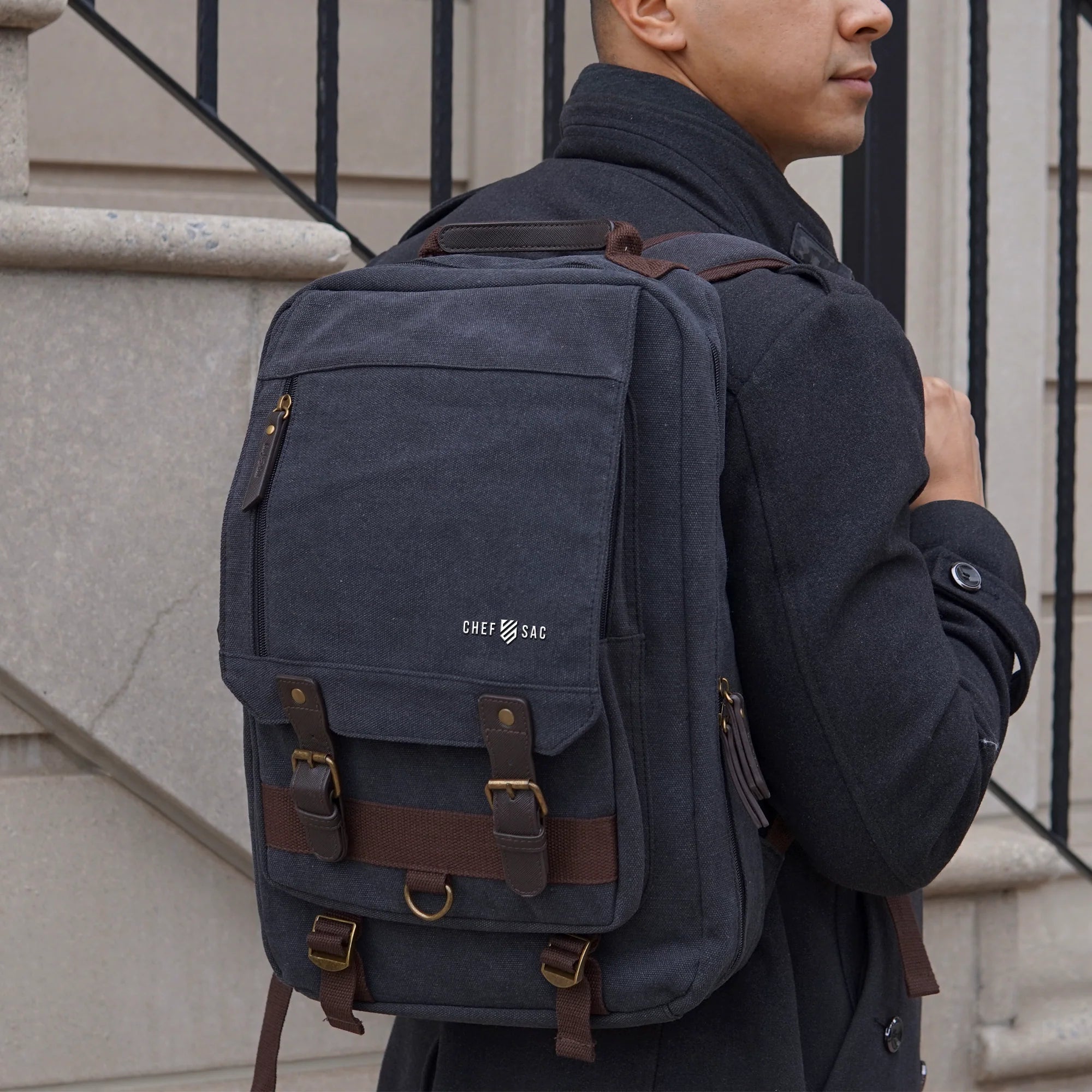 Chef Utility Backpack Retro Chef Knife Backpack by Chef Sac | Perfect for Culinary Mavericks