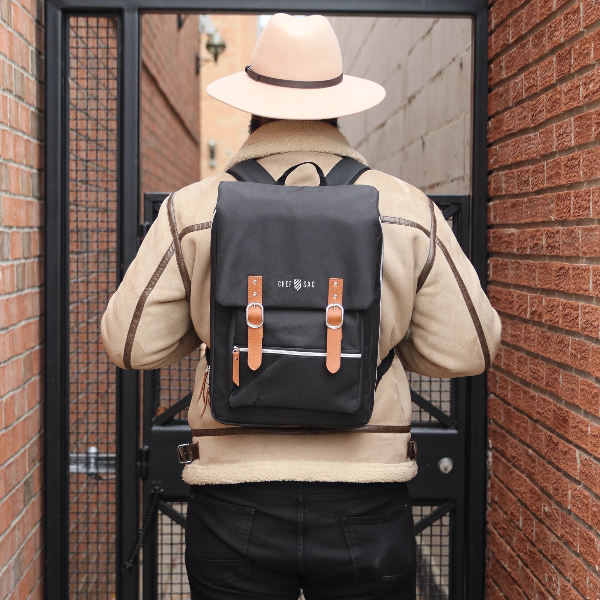 Chef Utility Backpack Vintage Chef Knife Backpack v4.0 by Chef Sac | Made for Culinary Mavericks