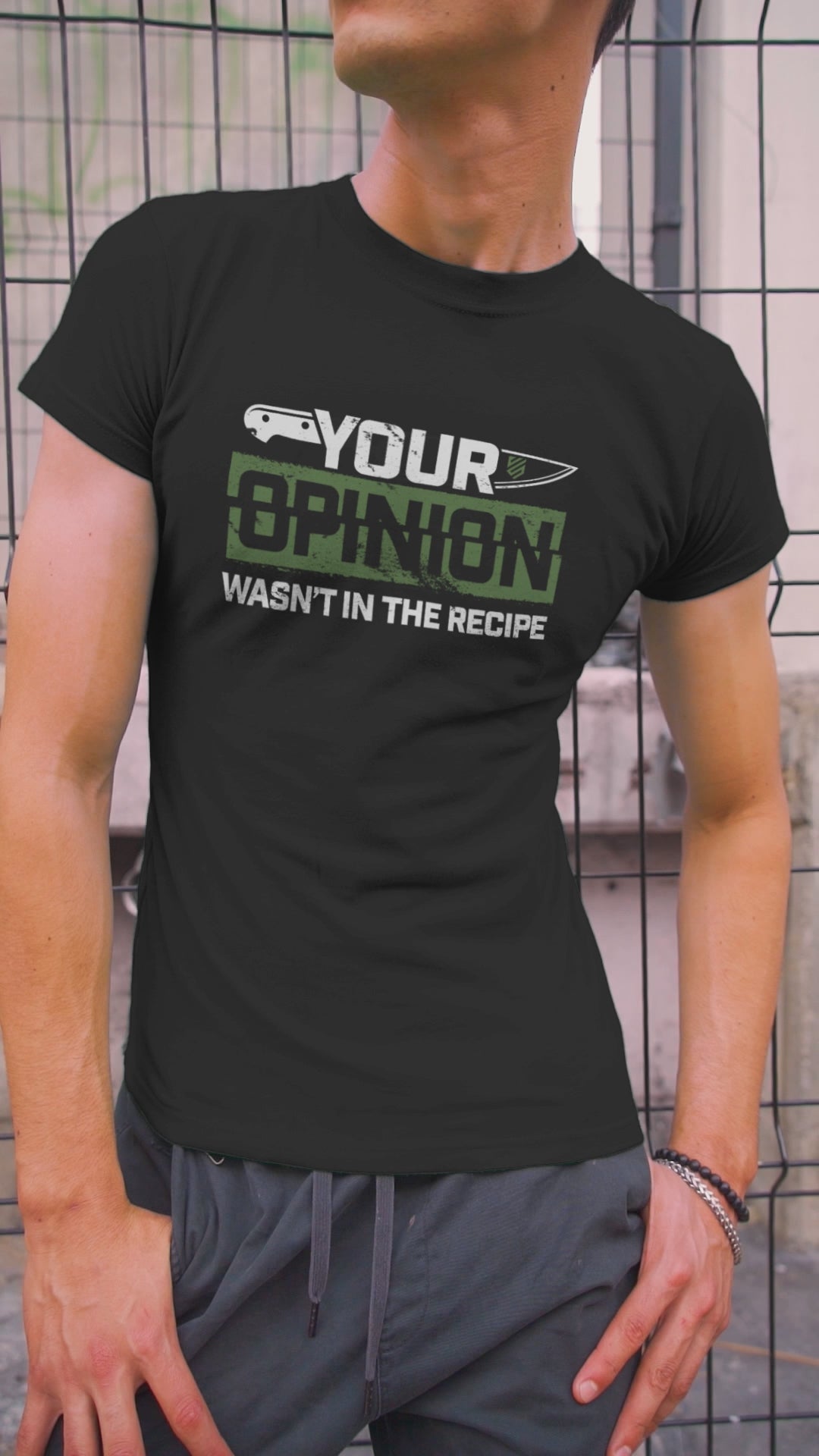 Your Opinion Wasn't in the Recipe T-Shirt