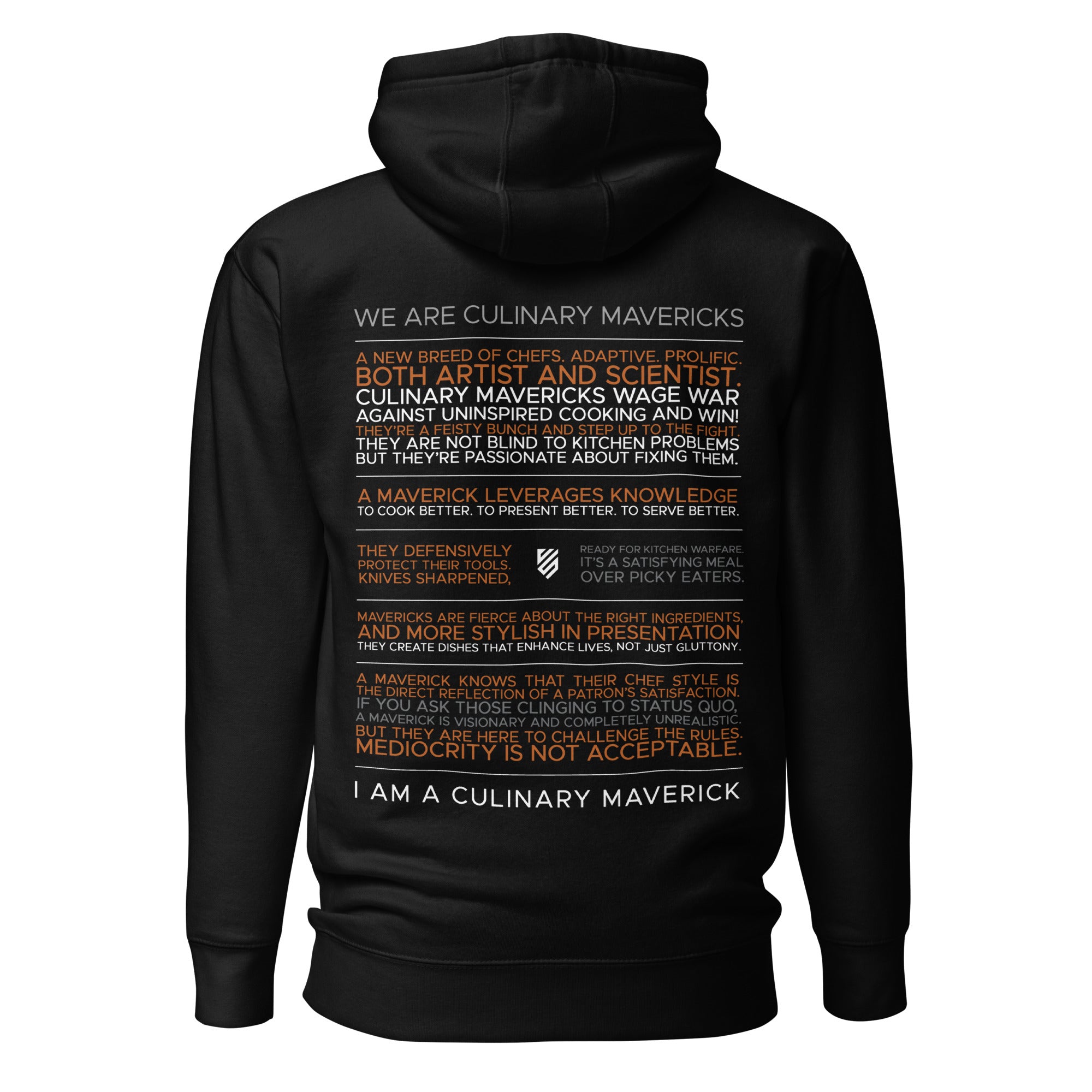 Culinary Maverick Manifesto Hoodie