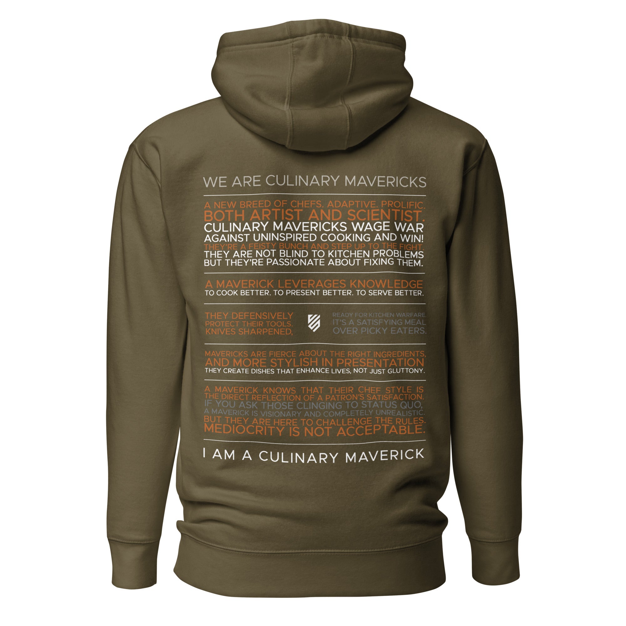 Culinary Maverick Manifesto Hoodie