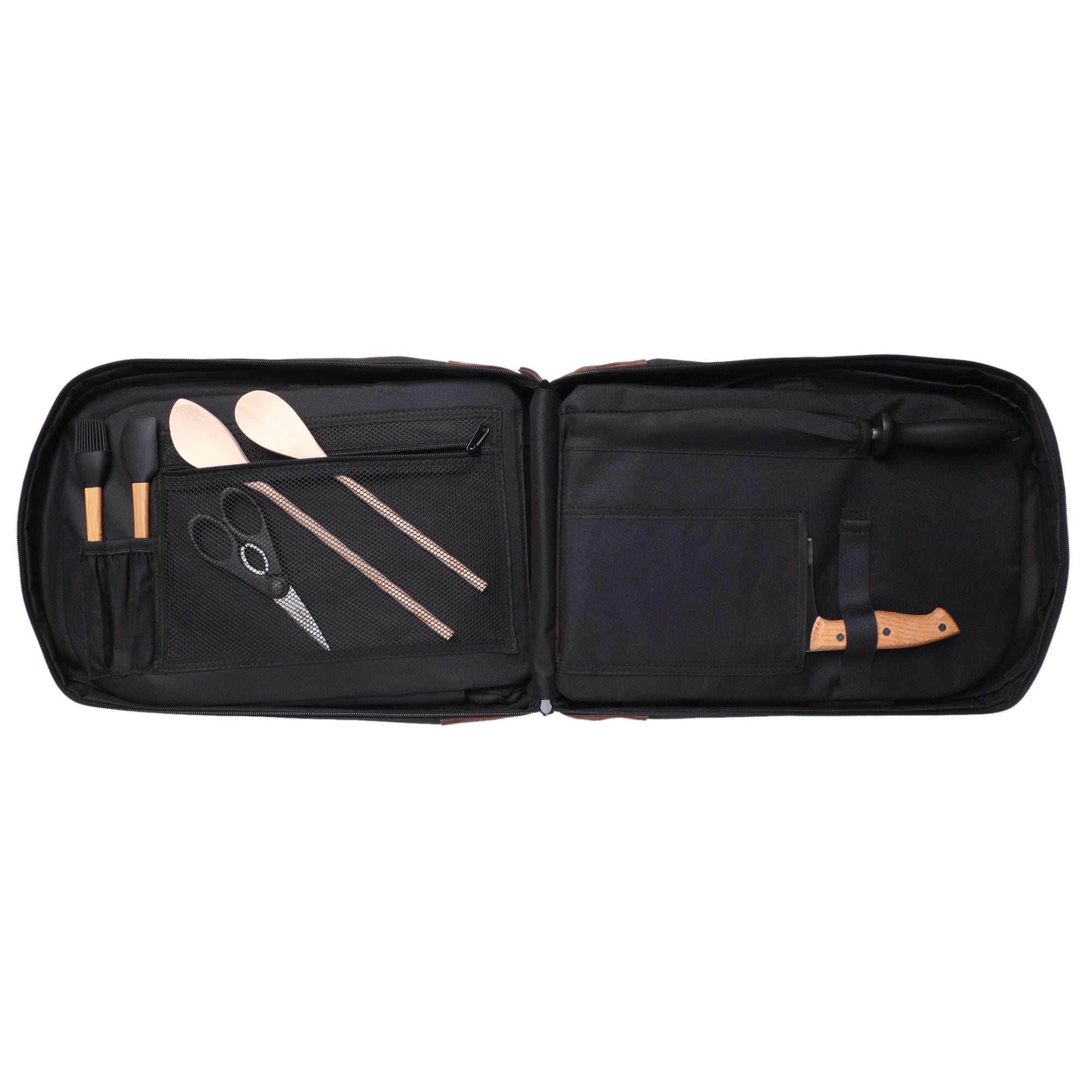 Artisanal Leather Chef Knife Backpack